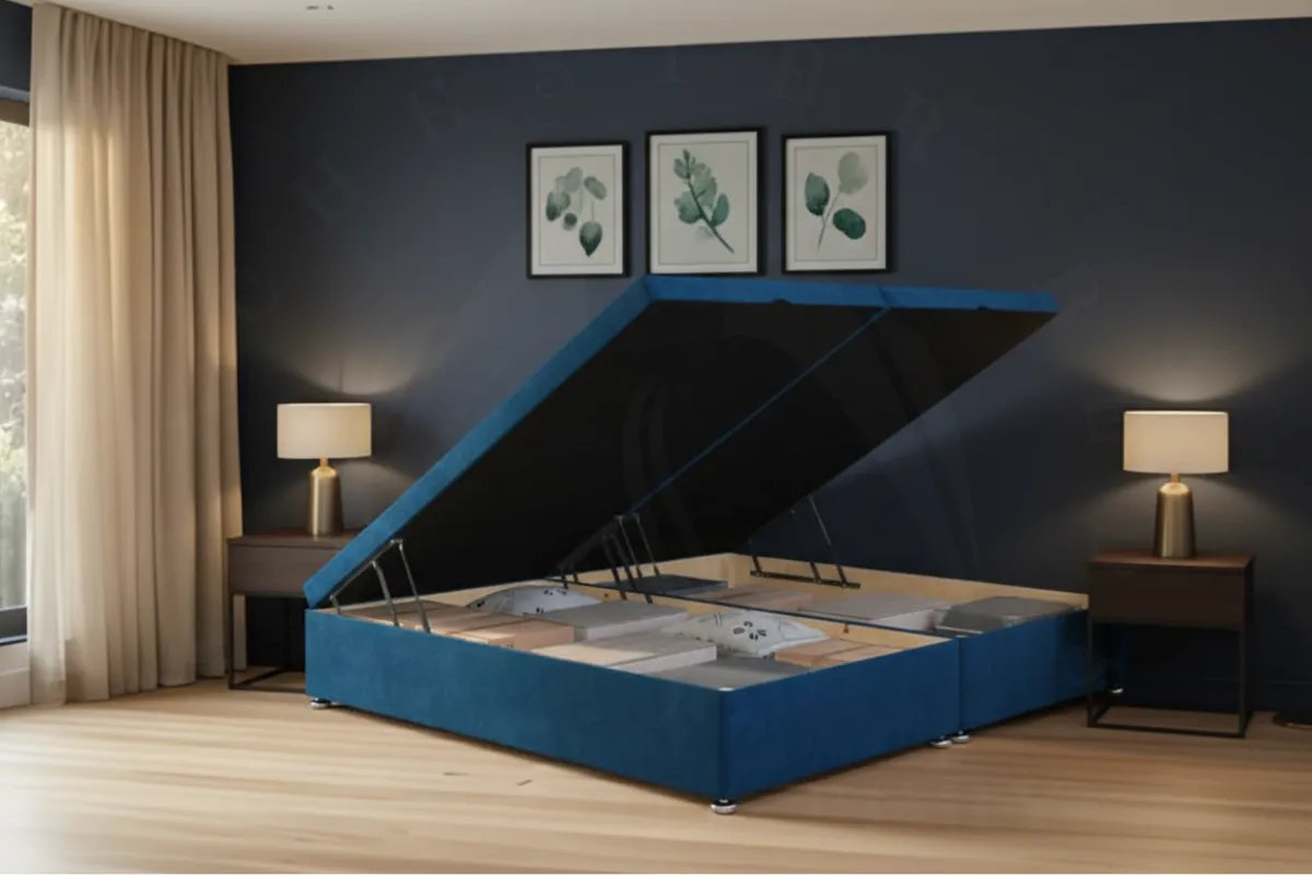 Ottoman Bed Base | Gas Lift Storage Bed 3