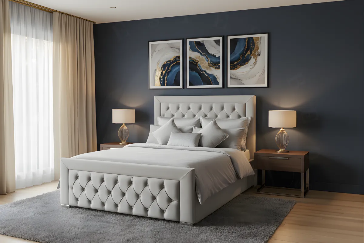 NY AYA Chesterfiled Divan Bed 3