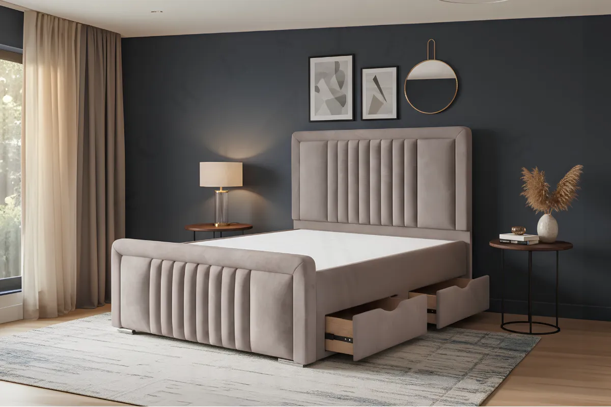 Darcey Winged Bed Frame 2