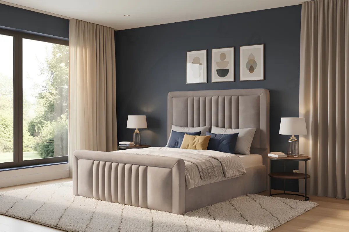 Darcey Winged Bed Frame