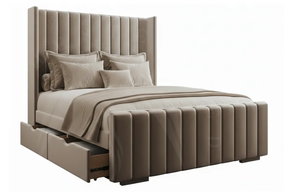 Darcey Winged Bed Frame 3