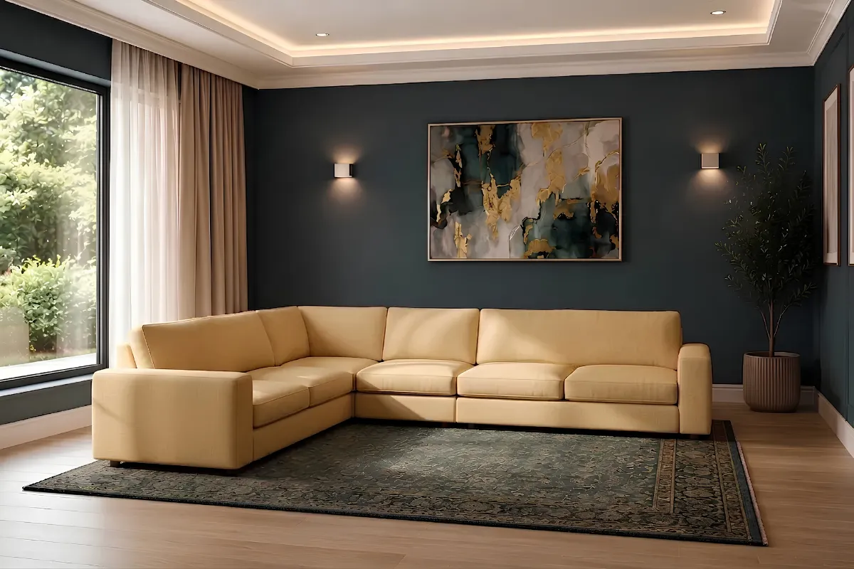 Eastwood Sofa | Plush Velvet Fabirc Sofa armchair 2 & 3 Seater corner sofa Manchester 
