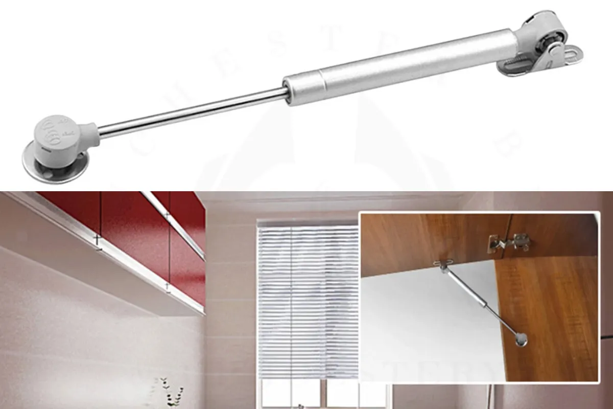 Hydraulic Gas Strut Spring for Kitchen Cabinet Cupboard Door Stay – Soft Close Lift Support 120N