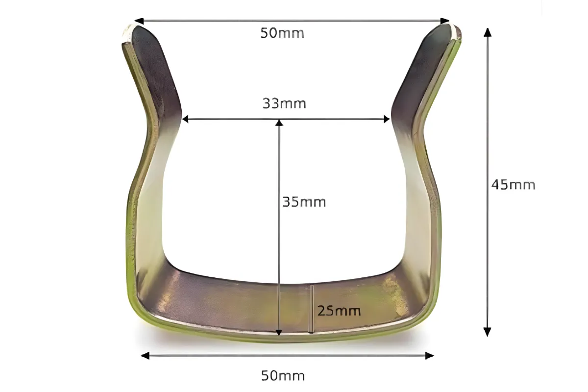 Metal U Clips for Divan Bed Base